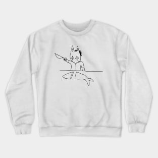 Chef (in black) Crewneck Sweatshirt